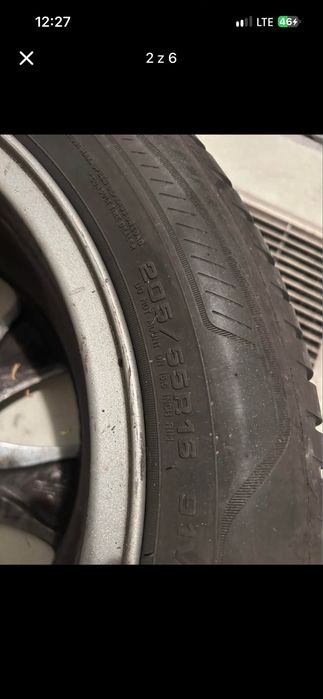 Opony wielosezonowe goodyear 205/55/16 2021 rok