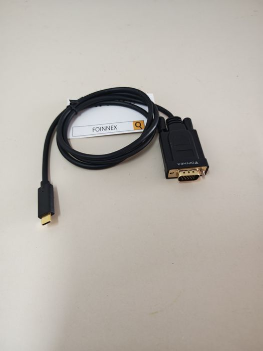 Adapter USB-C do VGA (D-sub) FullHD , 1 m