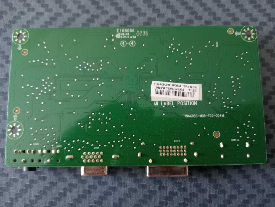 Placa Principal (Main Board) do Monitor Philips 243V7QDSB