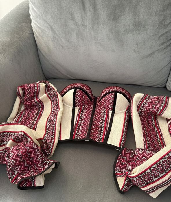 Вишитий корсет з рукавами в українському стилі В НАЯВНОСТІ