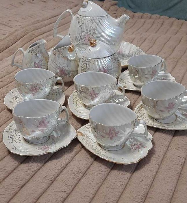 Чайный сервиз ракушка новый