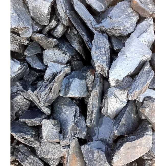 Kora kamienna antracytowa ciemny łupek 15-30/ 30-60 kamień ogrodowy