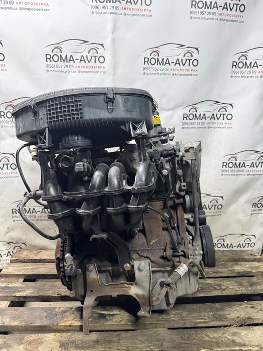 Двигун Renault Dacia Мотор Рено Дачія 1.4ben 8кл Двигатель K7J 700 710