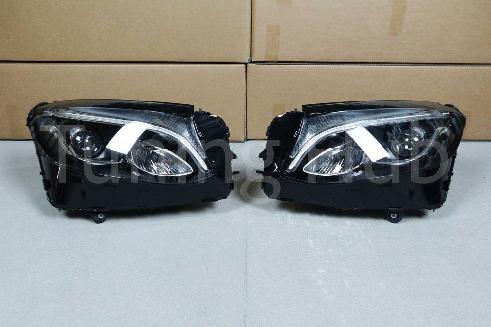 Передня оптика (Фари) для Mercedes-Benz GLC-Class X253 Coupe C253 (2015-2019) LED (без блоків)