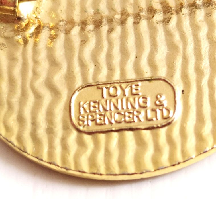 ВИНТАЖНАЯ Британская геральдическая брошь Toye Kenning and Spencer