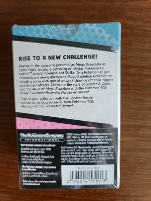 Pokemon Ascended Heroes Booster bundle bb