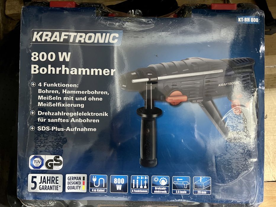 Перфоратор Kraftronic 800 W из Германии