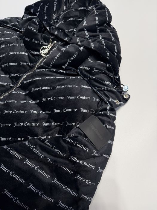 Велюрова зимова куртка Juicy Couture нова оригінал розмір S (йде на М)