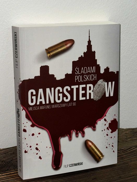 Śladami polskich gangsterów - stan idealny + zakładka