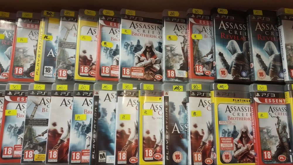 PS3- Zestaw gier DO PLAYSTATION 3
