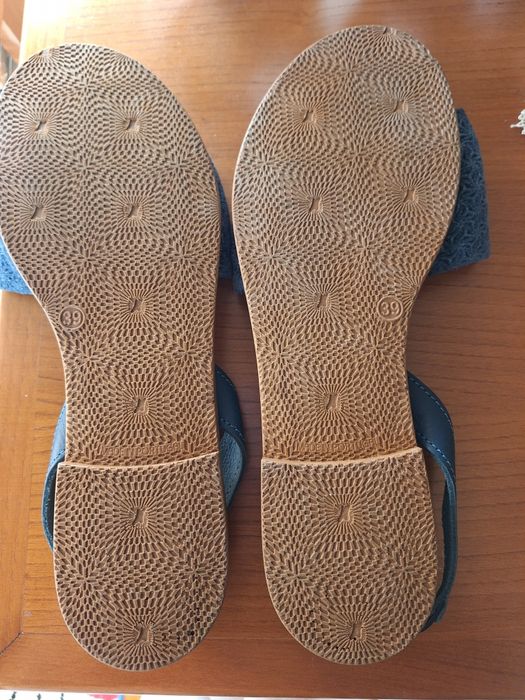 Sandálias Azuis EntrePés T: 39