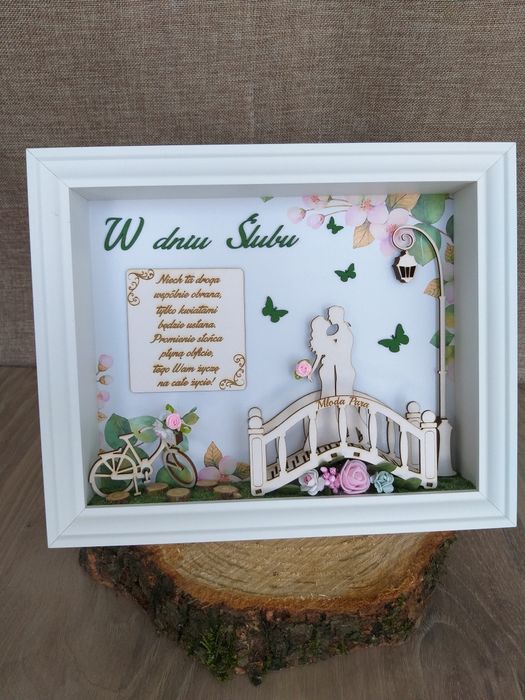 Pamiątka Ślubu / podziękowania dla Rodziców