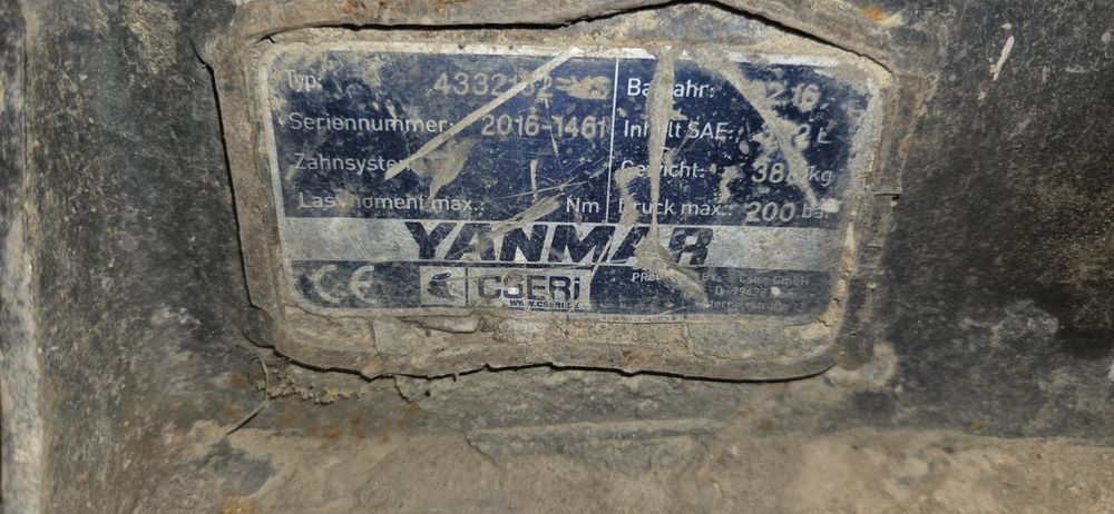 Łyżka skarpowa hydrauliczna ms08 180cm Yanmar