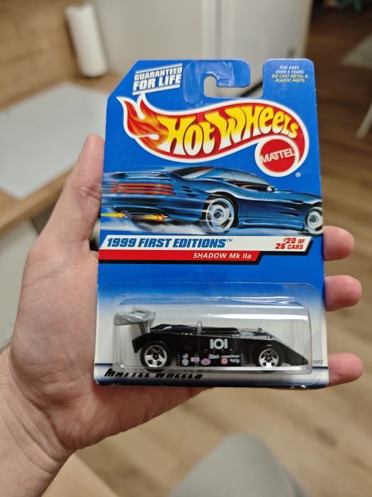Hot wheels shadow mk IIa 1999 first editions 20/26 rocznik 1998