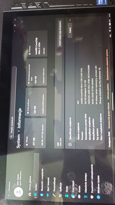 Sprzedaj msi claw a1m