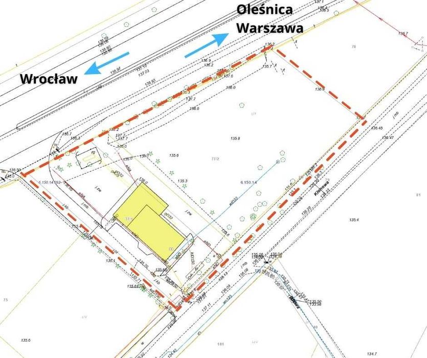 Budynek z funkcjonujący zajazd hotelem – Borowa k. Wrocławia