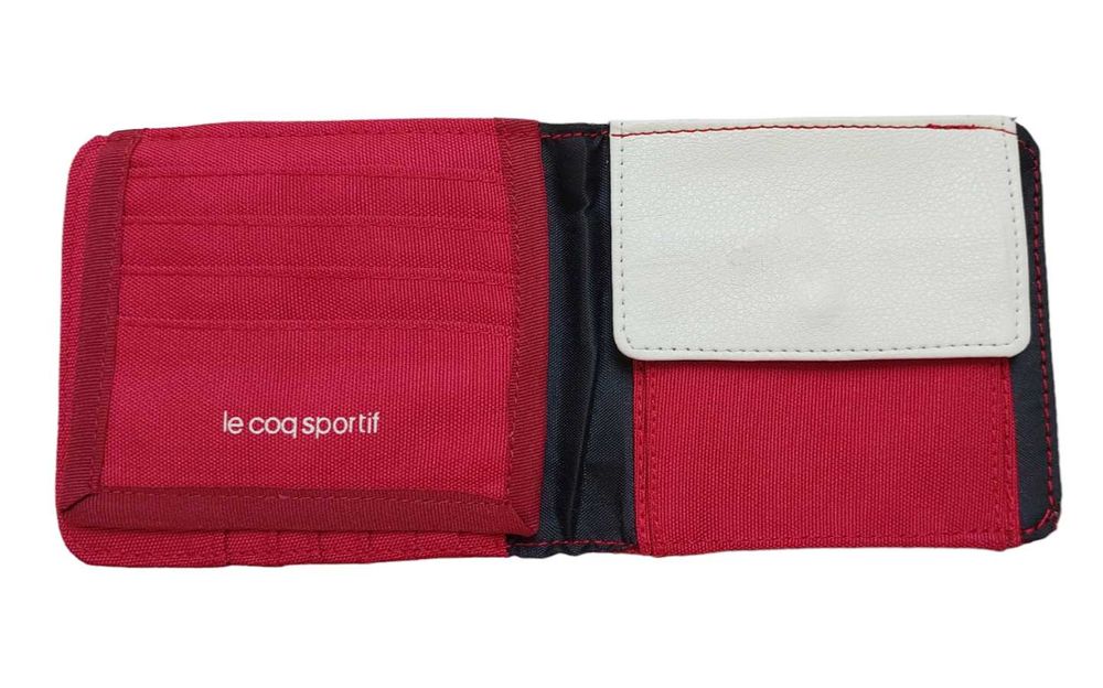 Czerwony portfel Le Coq Sportif