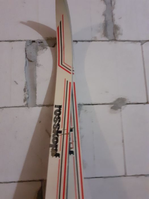 Narty biegowe retro komplet