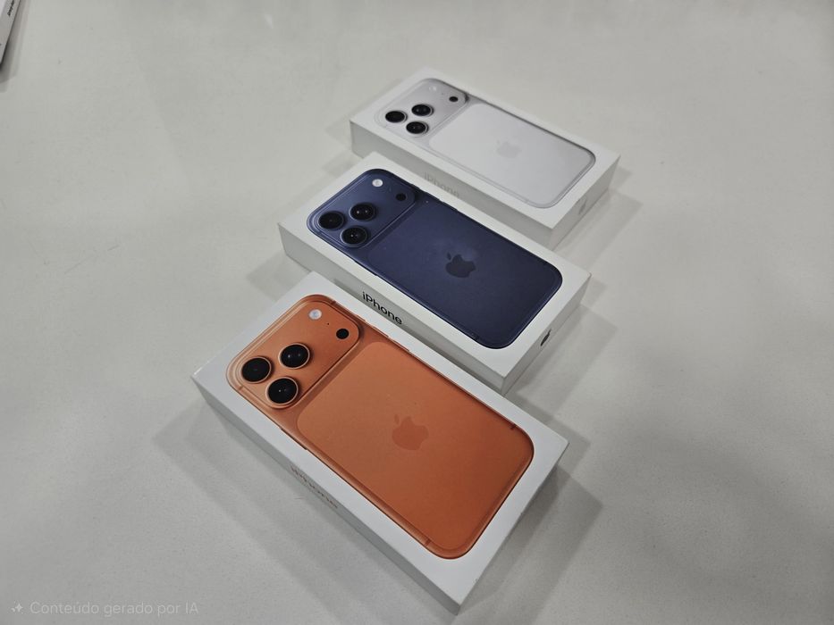 Iphone 17 pro 256GB (Novos) disponíveis nas 3 cores