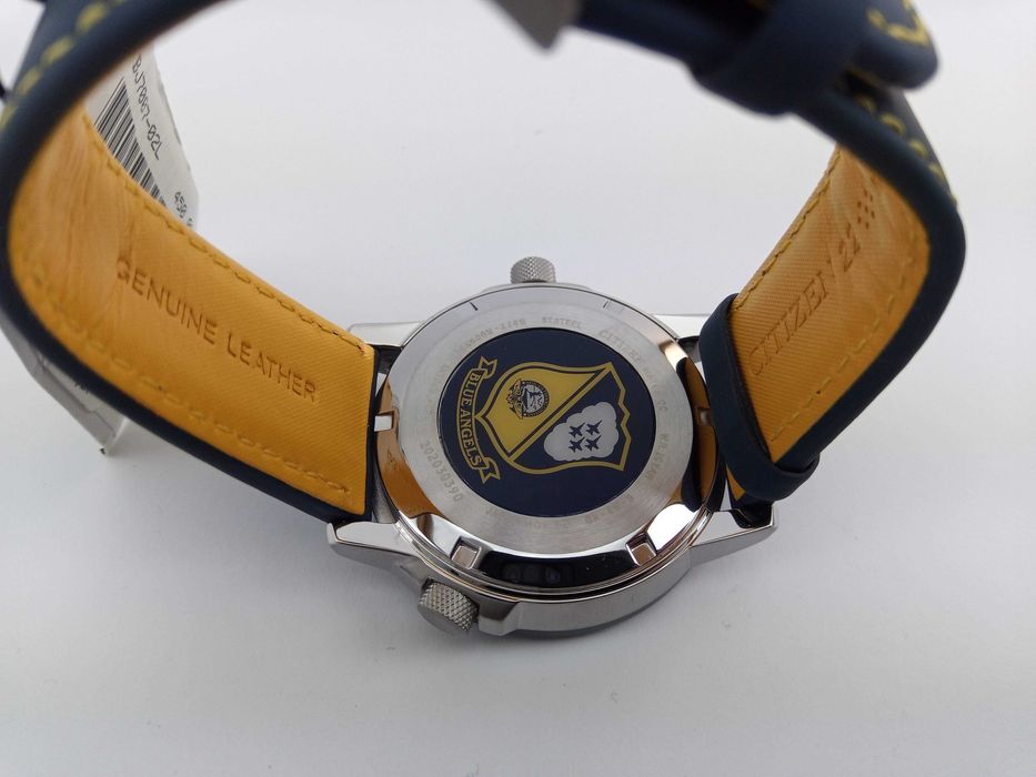 Культовые часы Citizen Ночной Ястреб спецверсия Blue Angels BJ7007-02L