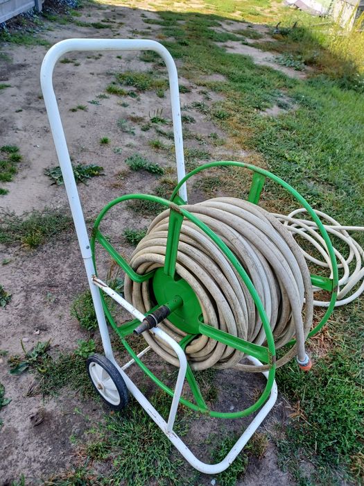 Zwijacz na wąż ogrodowy Bęben na wąż +wąż XXL konkret