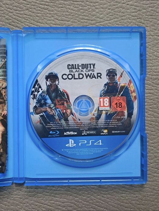 Jogo Call Of Duty Cold War Ps4