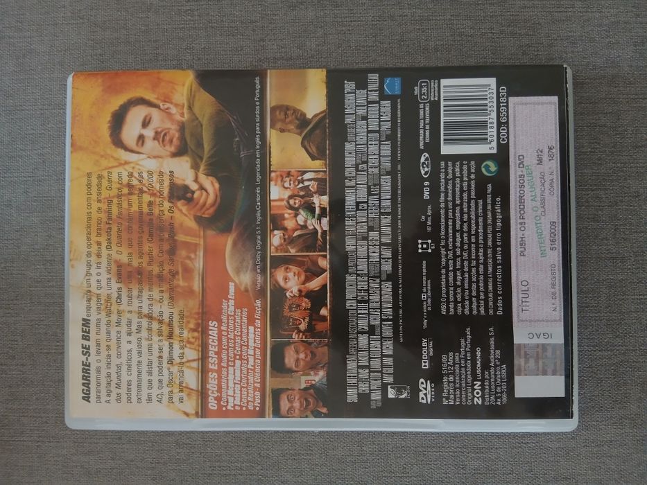 Dvd Push como novo