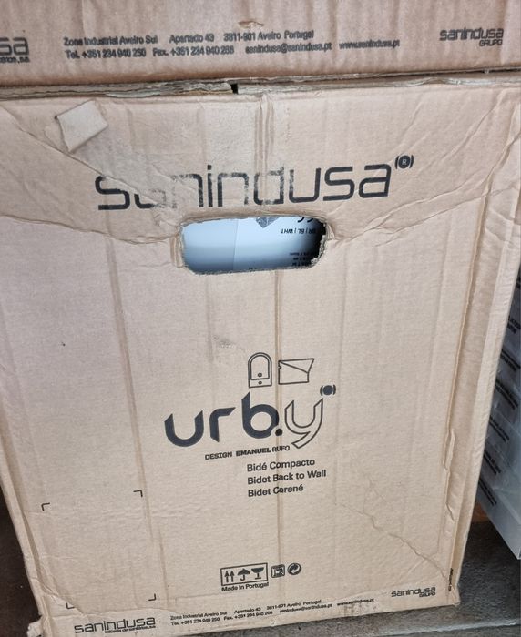 Bidé UrbY tradicional cerâmico SANINDUSA