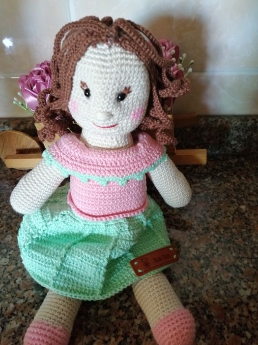 Boneca amigurumi