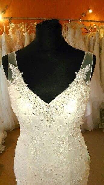 Suknia ślubna syrenka