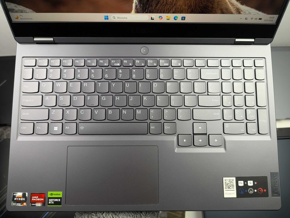 LAPTOP GAMINGOWY Lenovo Legion 5 RTX 3050 Ryzen 5 6600H 165 hz