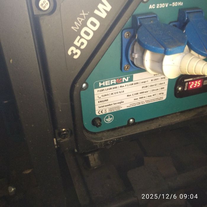 Генератор 3,5 кВт з ел.пуском HERON