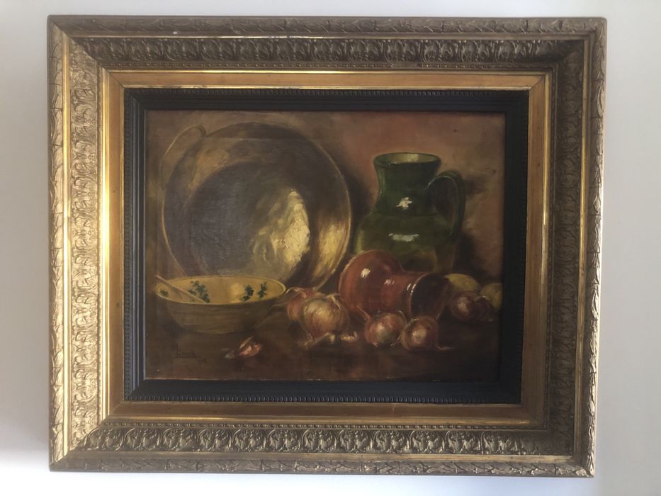 Oleo sobre tela assinado