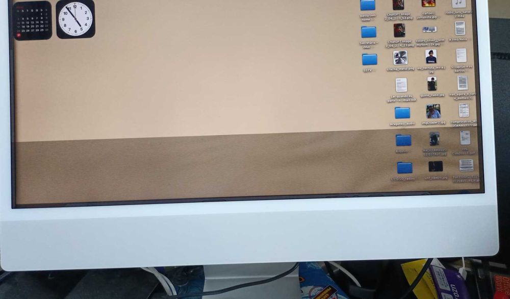 iMac 24” M1 – 16GB RAM / 245,11 GB SSD – Funcional com anomalia no ecrã