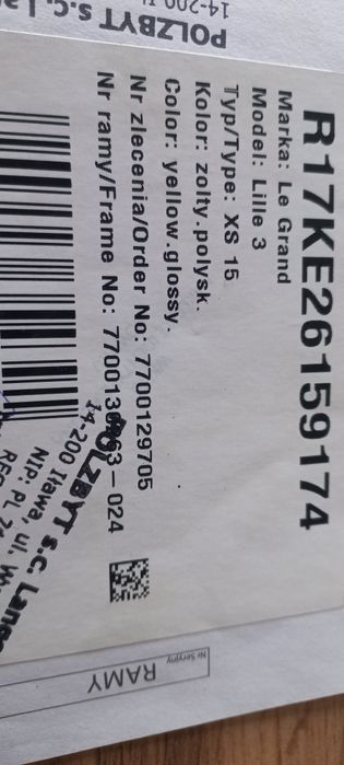 Rower miejski Kross  LeGrand Lille ,,26" kosz plus bagażnik- jak nowy