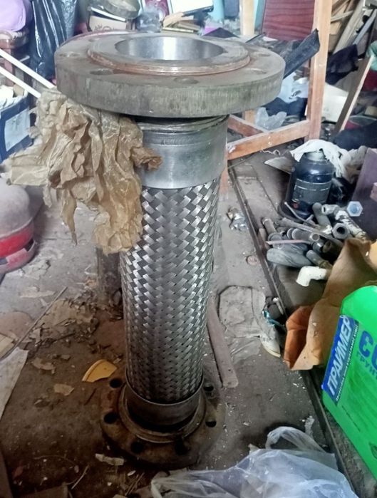 Продам компенсатор судовой, фланцевый. Ду-100мм.: L-580мм.