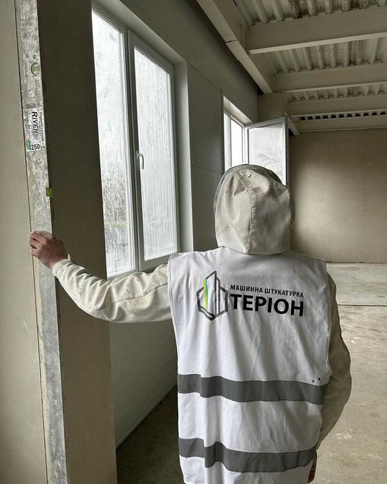 Машинна штукатурка стін та Стяжка підлоги Без посередників