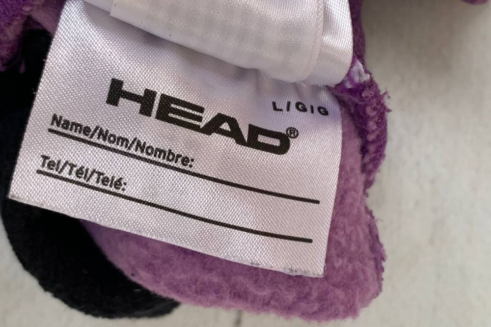 Head touchscreen перчатки на флисе, 6-7 л