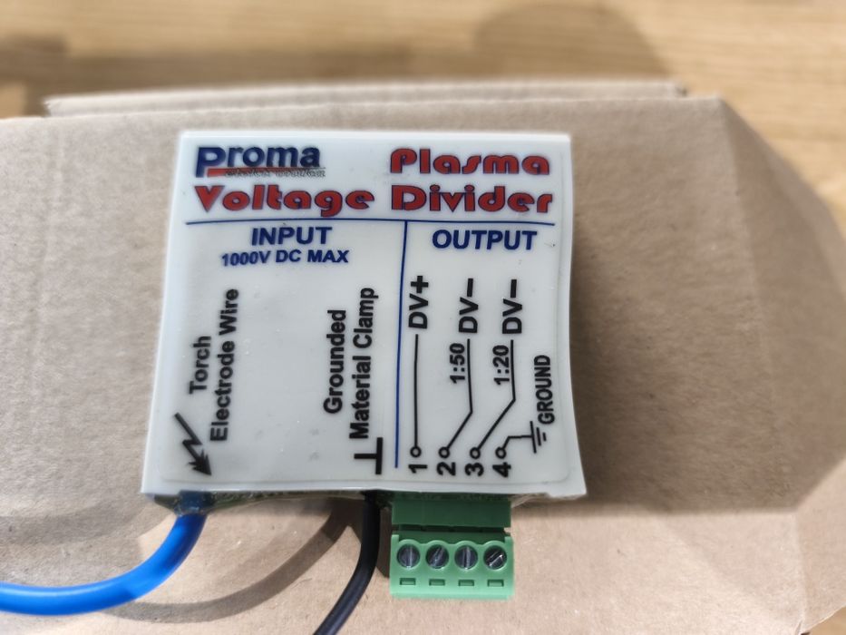 Dzielnik napięcia, Plazma CNC. Myplasm CNC.