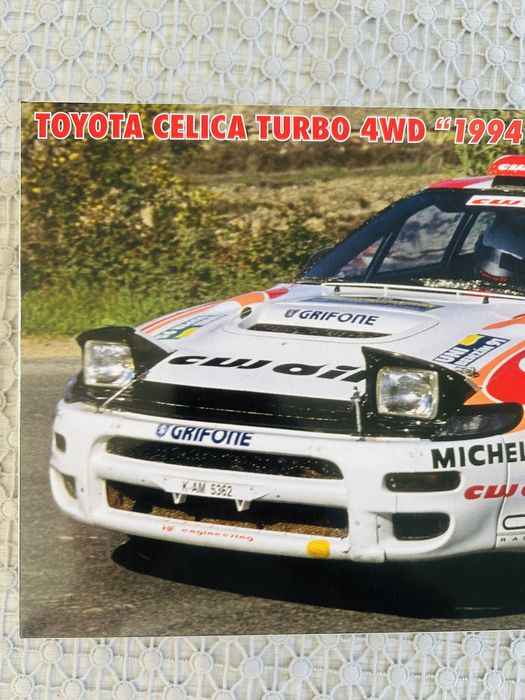 Samochód Toyota Celica Turbo 4WD  model do sklejenia Hasegaea 20807
