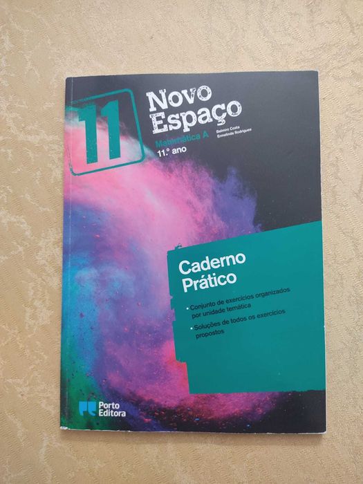 Caderno Prático - Novo Espaço - Matemática A - 11.º Ano (NOVO)