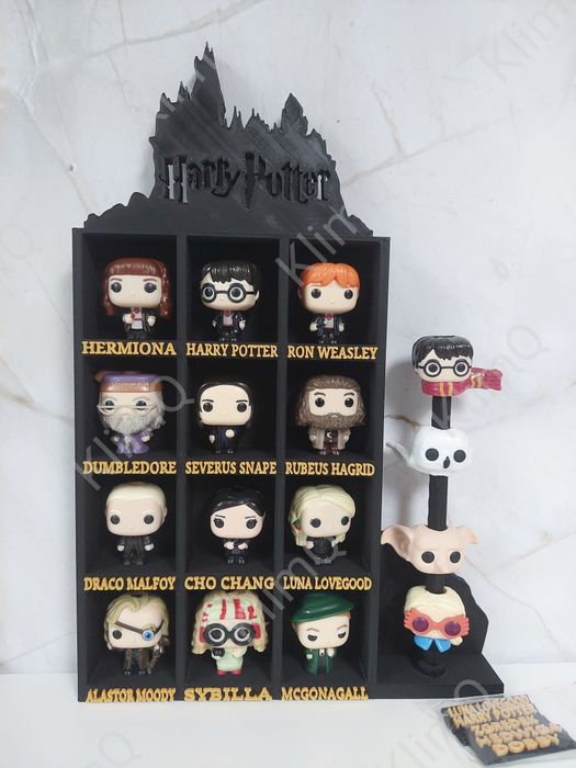 NOWA WERSJA ! * Półka na figurki Funko Pop Harry Potter Kinder Joy