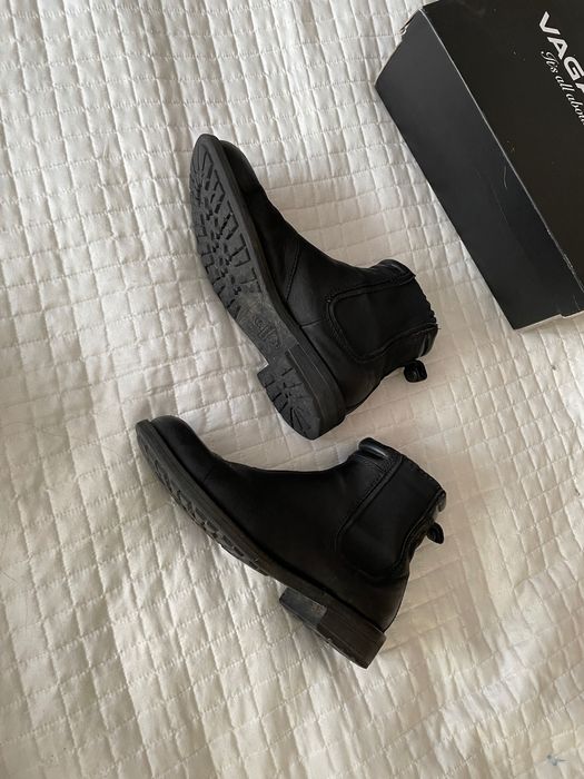 Vagabond bikery botki pantofle męskie 41 skóra naturalna 26,5-27 cm