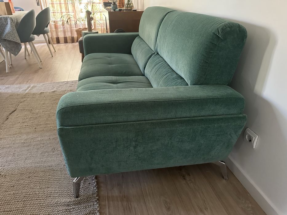 Sofa verde - 2 lugares