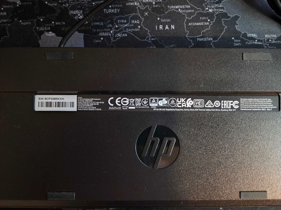 Teclado HP 320K - HSA-P004K - Original USB Layout Português PT Excelente Estado