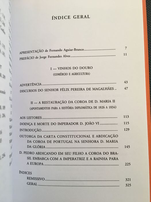 Império à Deriva / Albert Silbert/ Vinhos do Douro-D. Maria II
