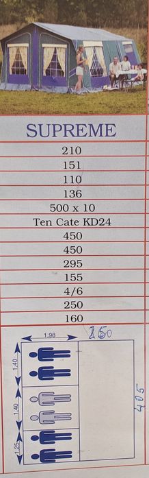 Vendo atrelado tenda saurium supreme para campismo.