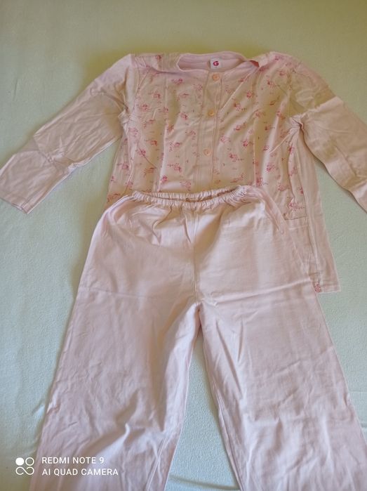 Piżama różowa dwuczęściowa damska