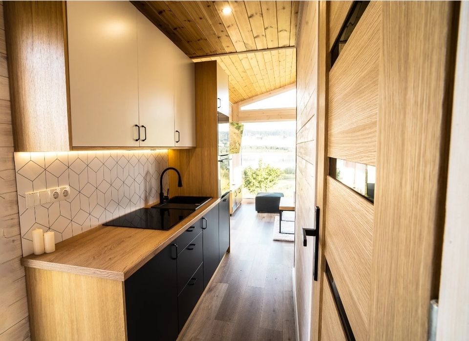 Dom mobilny Domek całoroczny letniskowy Nowy 40m² drewniany