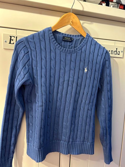 Polo Ralph Lauren sweter damski kolor niebieski rozmiar S/36